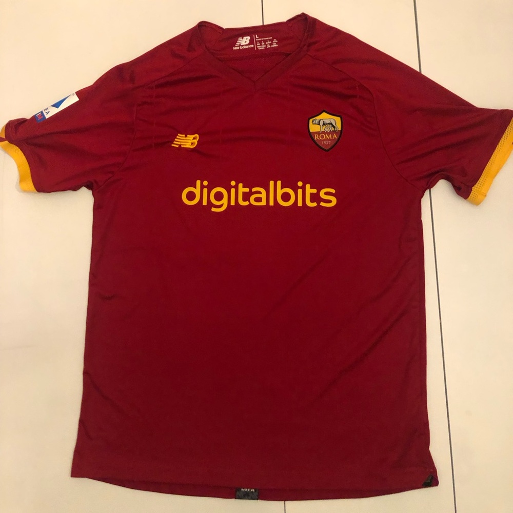 Roma Serie A soccer jersey